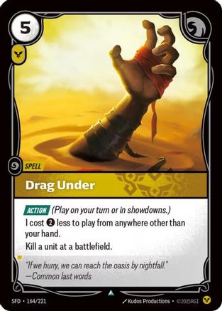 Image of Drag Under (164/221) - Spiritforged