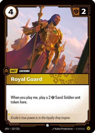 Image of Royal Guard (157/221) - Spiritforged