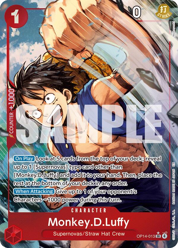 Image of Monkey.D.Luffy (Alternate Art) [The Azure Sea's Seven]
