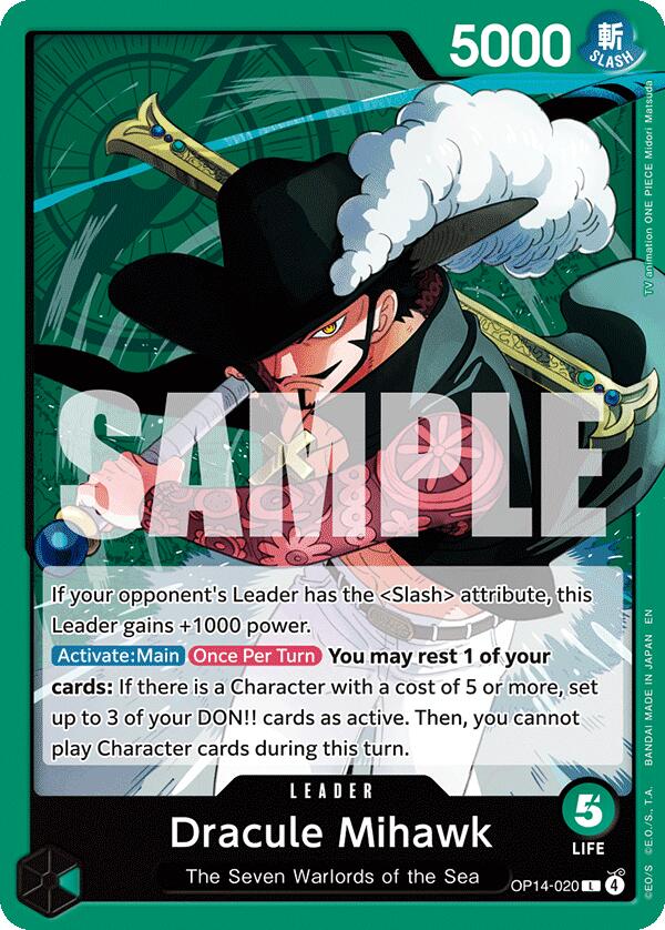 Image of Dracule Mihawk [The Azure Sea's Seven]