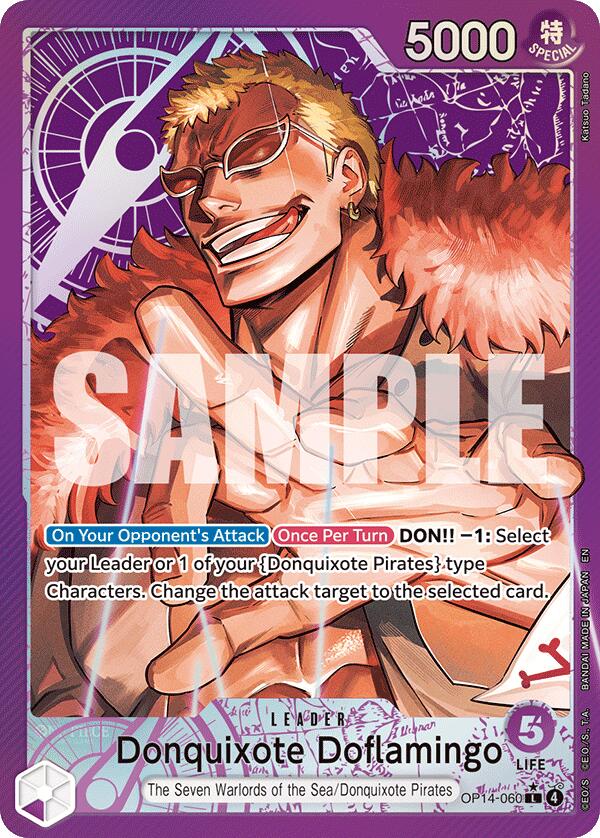 Image of Donquixhote Doflamingo (Alternate Art) [The Azure Sea's Seven]
