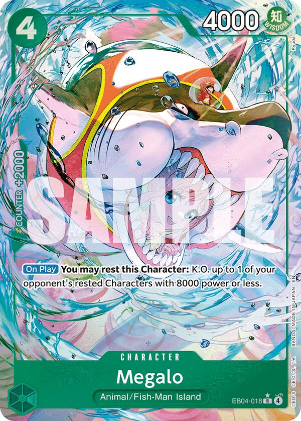 Image of Megalo (Alternate Art) [The Azure Sea's Seven]