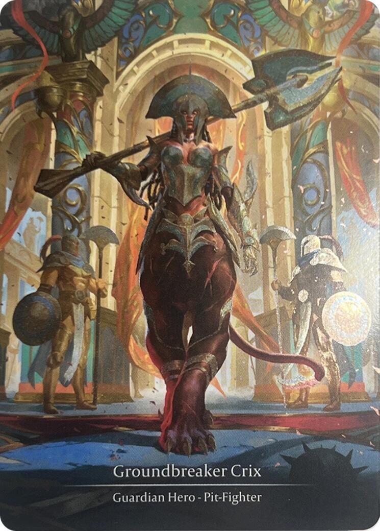 Image of Groundbreaker Crix [HER155] (Promo)  Cold Foil
