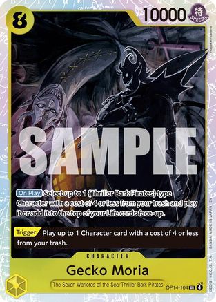 Image of Gecko Moria (OP14-104) [The Azure Sea's Seven]