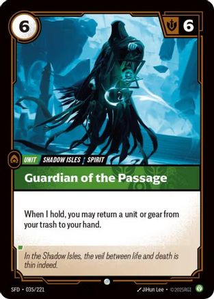 Image of Guardian of the Passage (035/221) - Spiritforged Foil