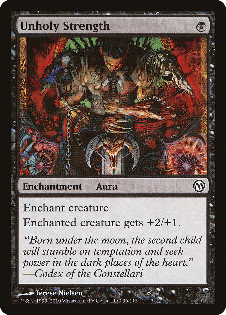 Image of Unholy Strength [Duels of the Planeswalkers]