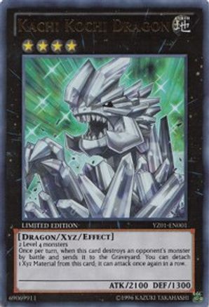 Image of Kachi Kochi Dragon [YZ01-EN001] Ultra Rare