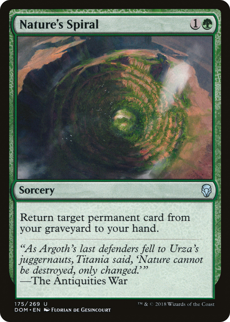 Image of Nature's Spiral [Dominaria]