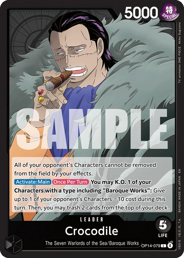 Image of Crocodile (OP14-079) [The Azure Sea's Seven]