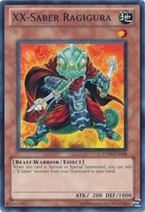 Image of XX-Saber Ragigura [TU03-EN008] Rare
