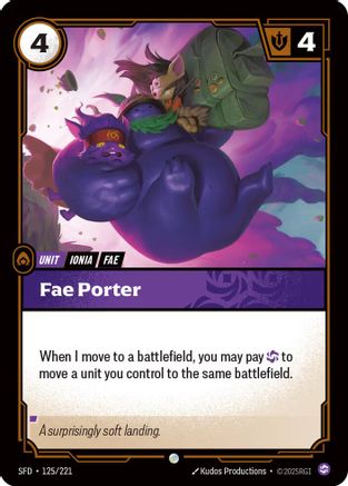 Image of Fae Porter (125/221) - Spiritforged