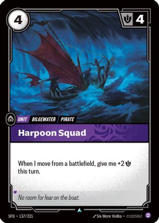 Image of Harpoon Squad (137/221) - Spiritforged Foil