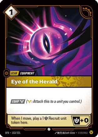 Image of Eye of the Herald (153/221) - Spiritforged