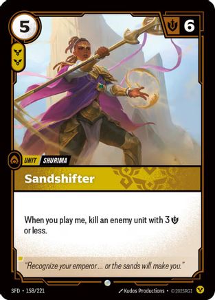 Image of Sandshifter (158/221) - Spiritforged