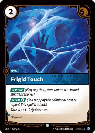 Image of Frigid Touch (066/221) - Spiritforged