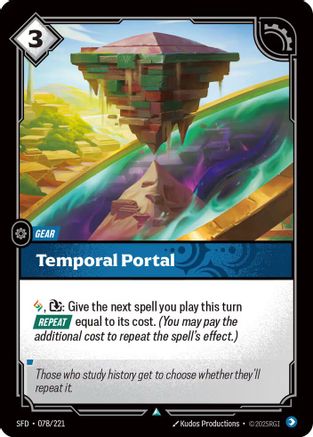 Image of Temporal Portal (078/221) - Spiritforged