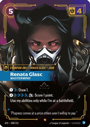 Image of Renata Glasc - Mastermind (088/221) - Spiritforged Foil