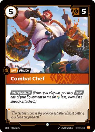 Image of Combat Chef (092/221) - Spiritforged