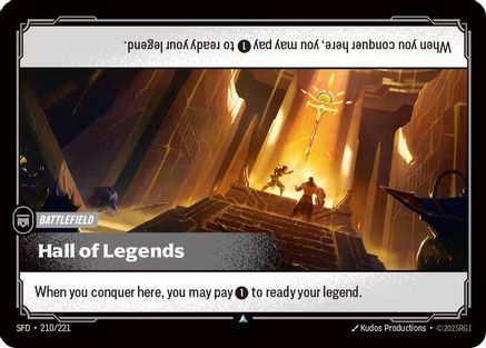 Image of Hall of Legends (210/221) - Spiritforged Foil