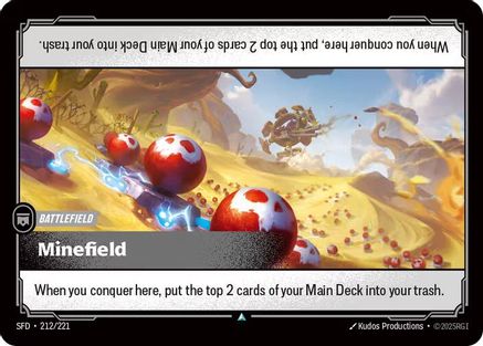Image of Minefield (212/221) - Spiritforged