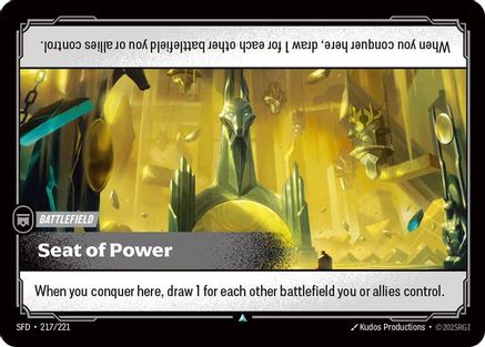 Image of Seat of Power (217/221) - Spiritforged