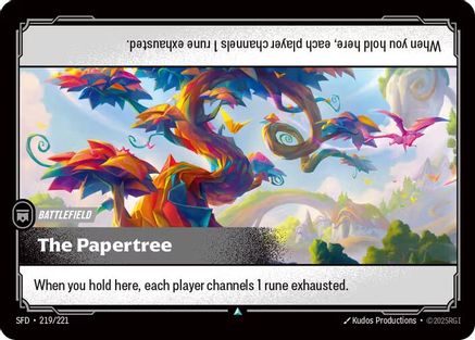 Image of The Papertree (219/221) - Spiritforged Foil