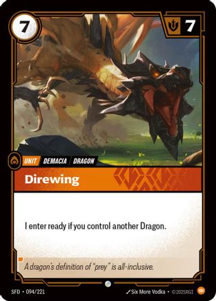 Image of Direwing (094/221) - Spiritforged