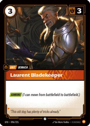 Image of Laurent Bladekeeper (096/221) - Spiritforged