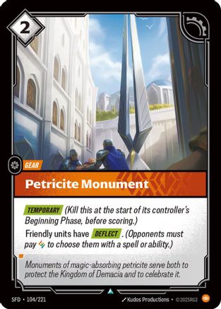 Image of Petricite Monument (104/221) - Spiritforged