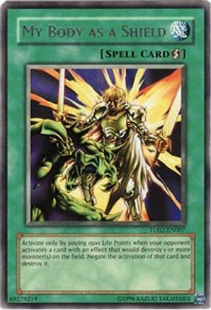 Image of My Body as a Shield [TU02-EN007] Rare