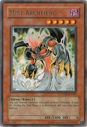 Image of Mist Archfiend [TU02-EN009] Rare