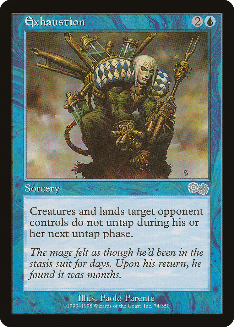 Image of Exhaustion [Urza's Saga]