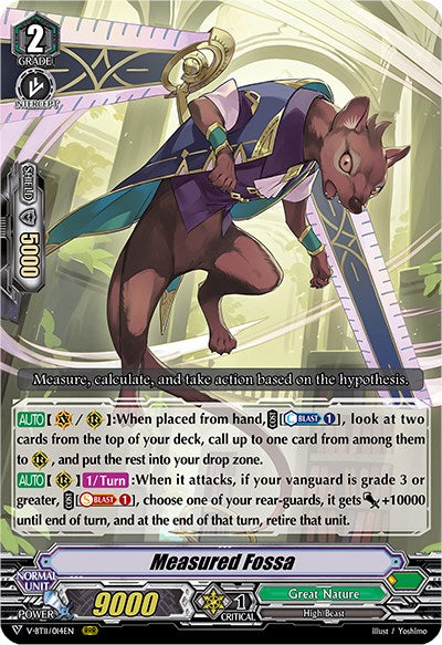 Image of Measured Fossa (V-BT11/014EN) [Storm of the Blue Cavalry]