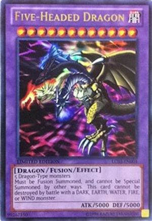 Image of Five-Headed Dragon [LC03-EN004] Ultra Rare