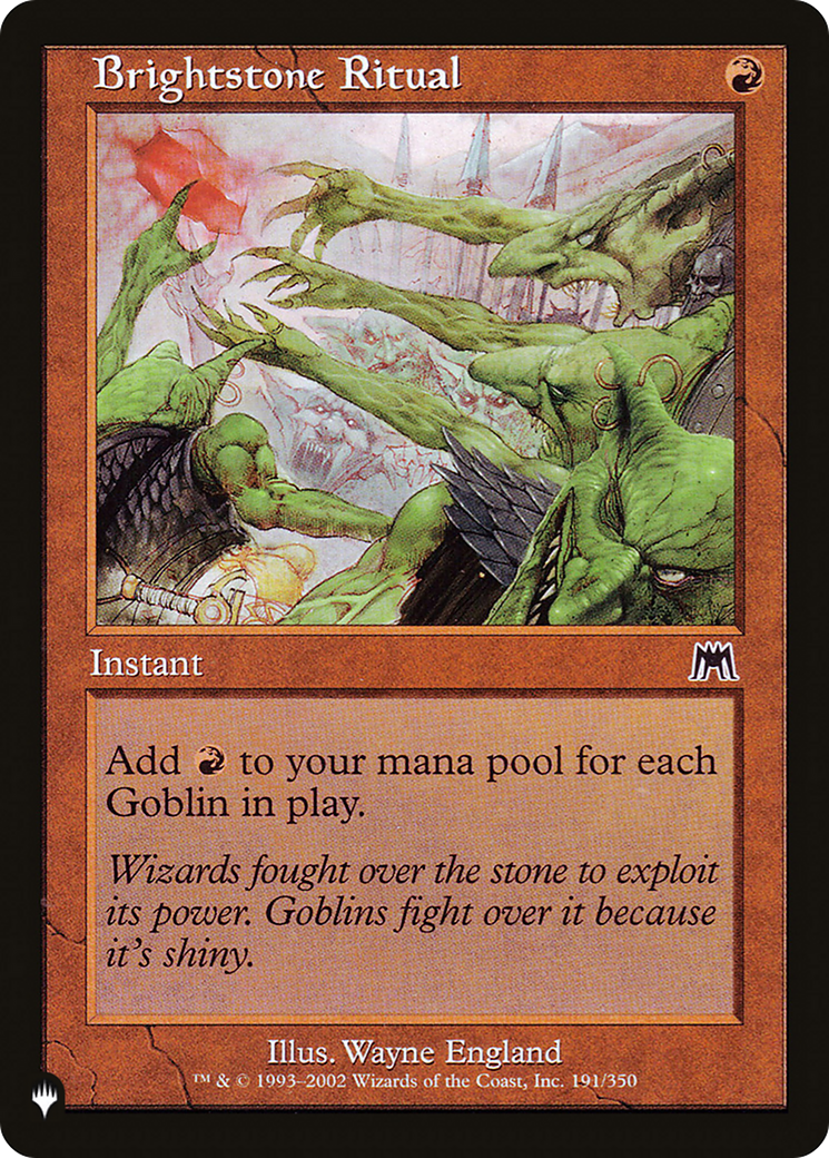 Image of Brightstone Ritual [The List]