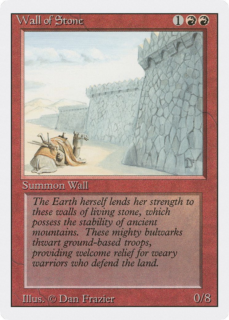 Image of Wall of Stone [Revised Edition]