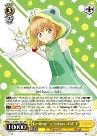 Image of Cardcaptor Sakura: GALE (CCS/WX01-003 RR) [Cardcaptor Sakura: Clear Card]