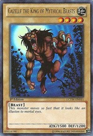 Image of Gazelle the King of Mythical Beasts [LCYW-EN011] Ultra Rare