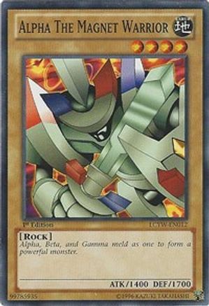 Image of Alpha the Magnet Warrior [LCYW-EN012] Common