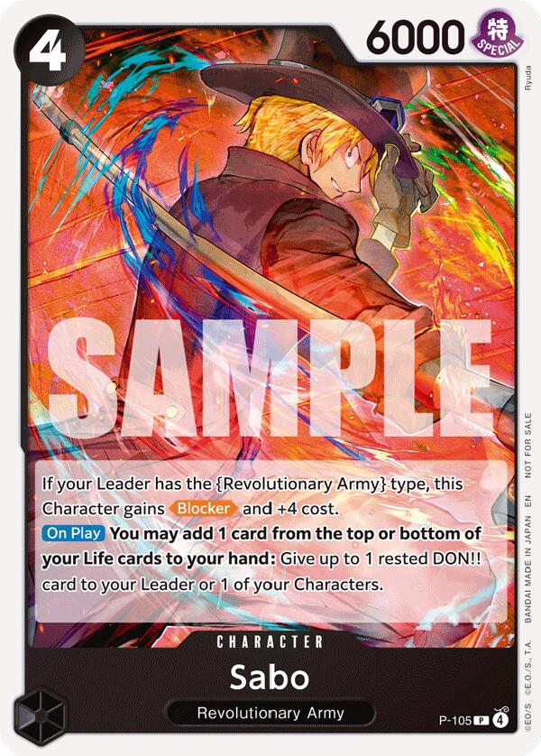 Image of Sabo (Store Tournament 2025 Vol. 4) [One Piece Promotion Cards]
