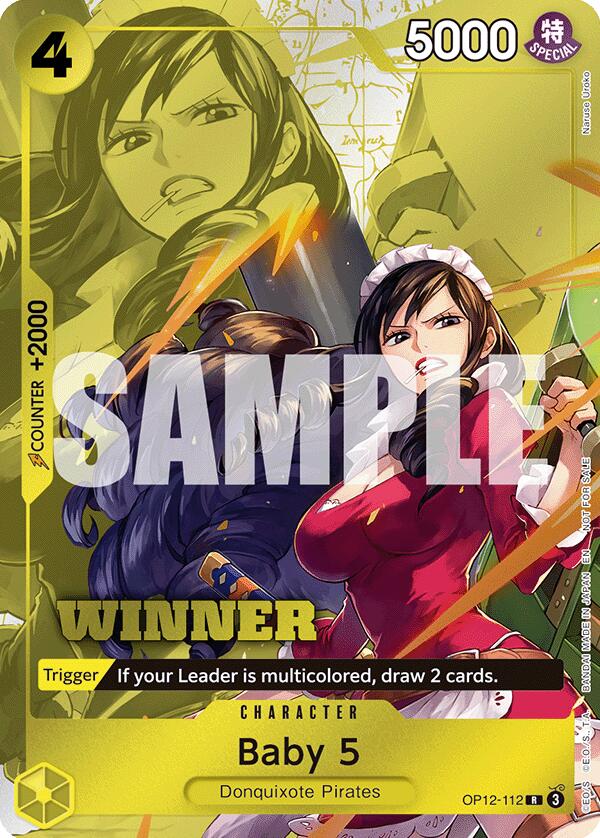 Image of Baby 5 (Winner Pack 2026 Vol. 1) [One Piece Promotion Cards]