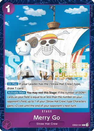 Image of Merry Go (Judge Pack Vol. 7) [One Piece Promotion Cards]
