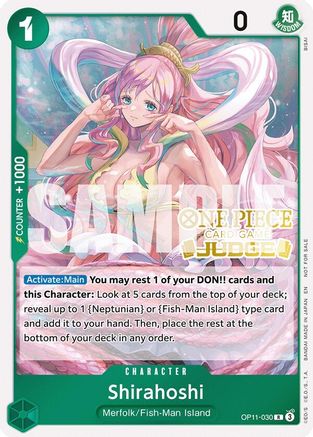 Image of Shirahoshi (Judge Pack Vol. 7) [One Piece Promotion Cards]