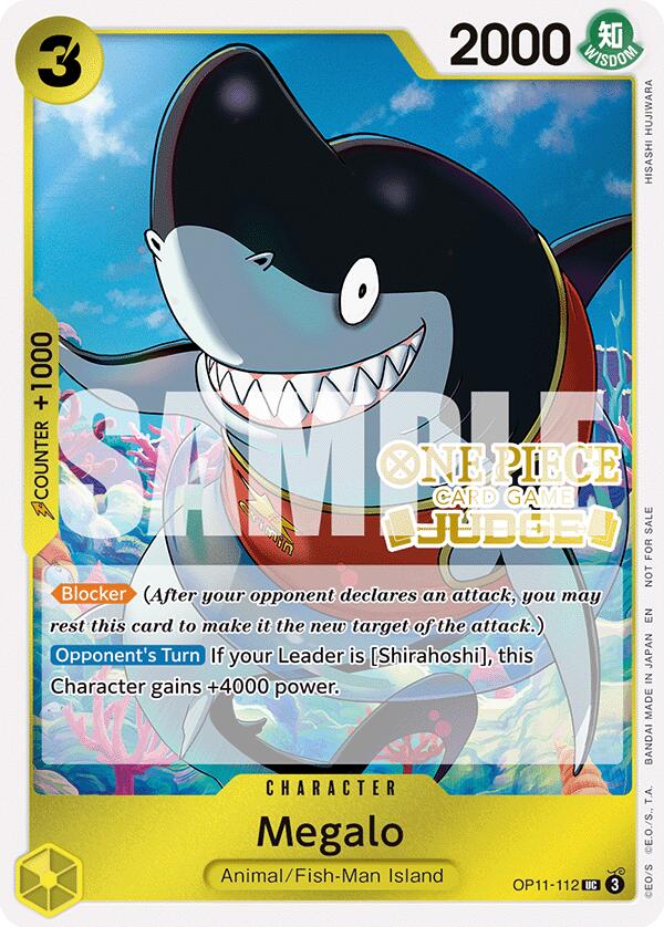 Image of Megalo (Judge Pack Vol. 7) [One Piece Promotion Cards]