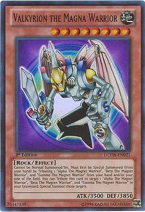 Image of Valkyrion the Magna Warrior [LCYW-EN021] Super Rare