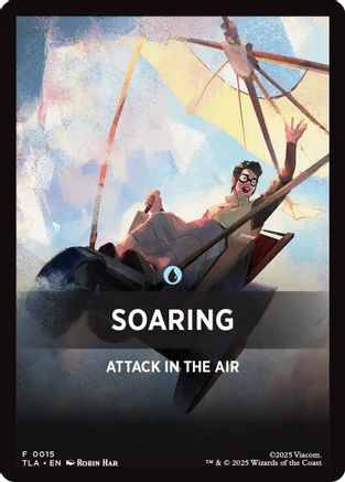 Image of Soaring Theme Card [Avatar: The Last Airbender Tokens]