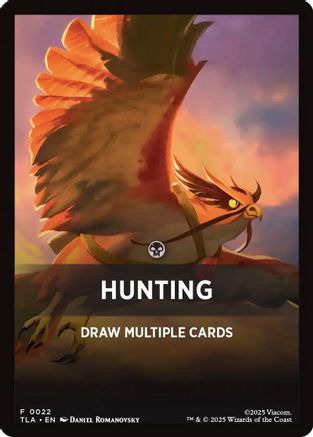Image of Hunting Theme Card [Avatar: The Last Airbender Tokens]