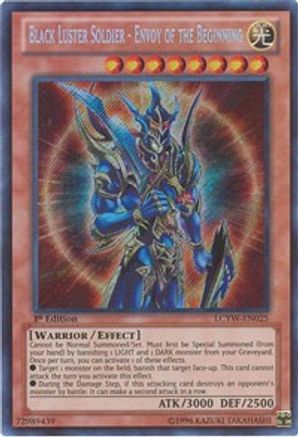 Image of Black Luster Soldier - Envoy of the Beginning [LCYW-EN025] Secret Rare