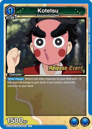 Image of Kotetsu (UEX05BT/KMY-3-027) - UEX05BT Demon Slayer Kimetsu no Yaiba Vol2 Release Event Cards