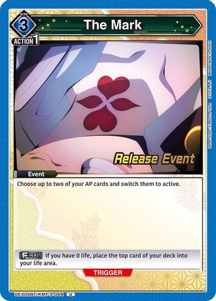 Image of The Mark (UEX05BT/KMY-3-044) - UEX05BT Demon Slayer Kimetsu no Yaiba Vol2 Release Event Cards